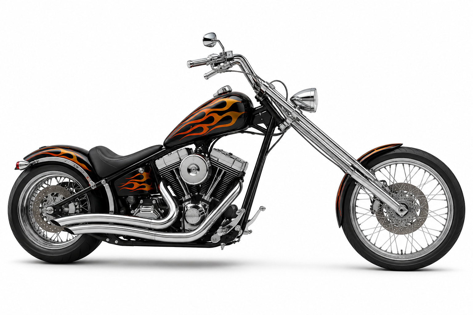 Chopper Motorcycle