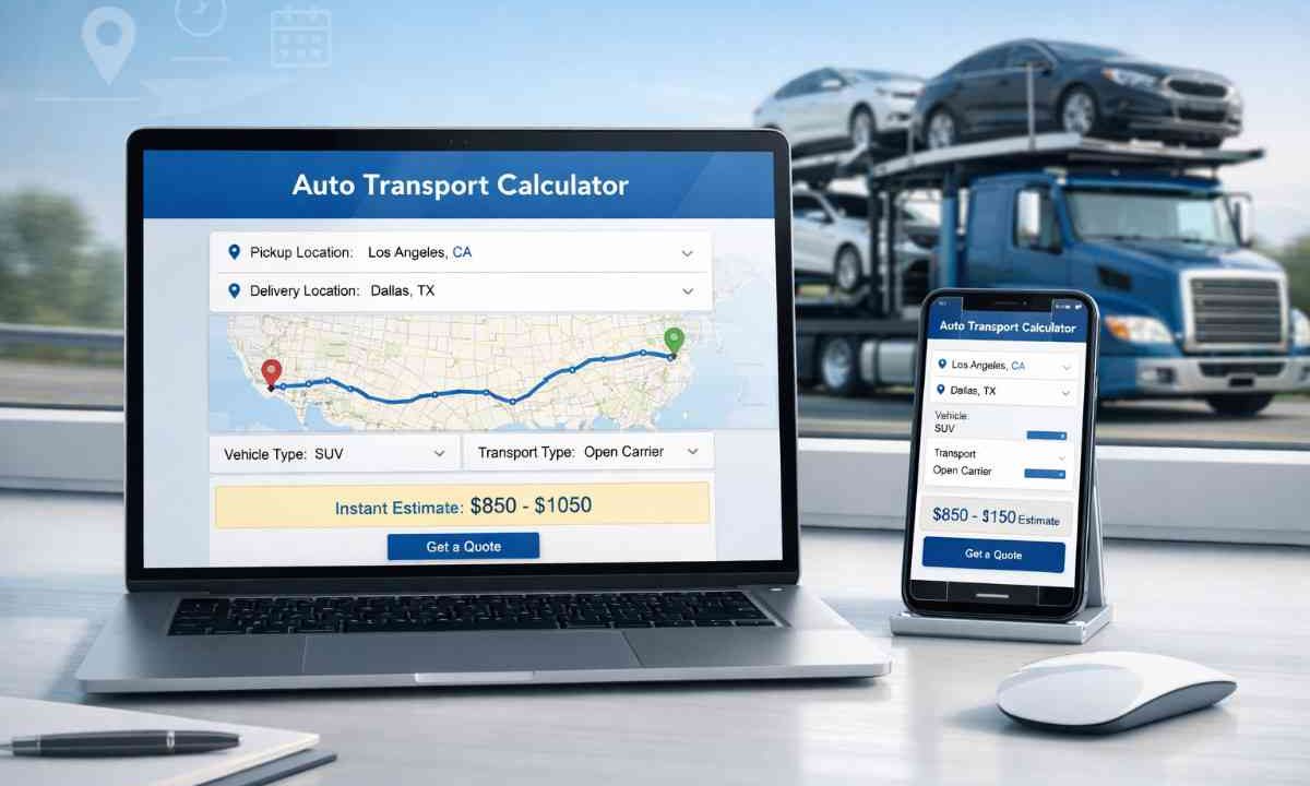 Auto Transport Calculator: Estimate Car Shipping Cost in Minutes